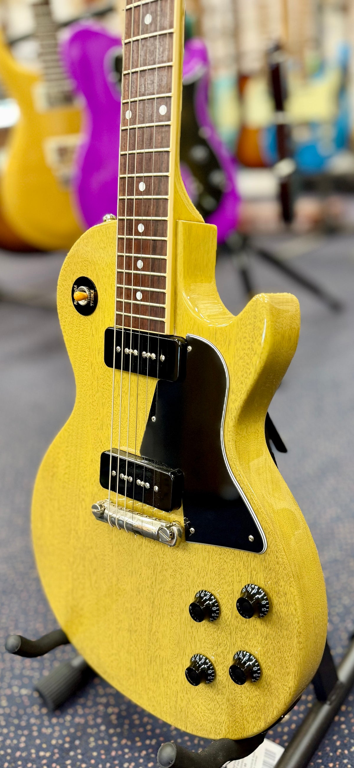 2023 Gibson Les Paul Special Electric Guitar - TV Yellow - ( Pre Owned) in Hard Case-Gibson-Infinite Music