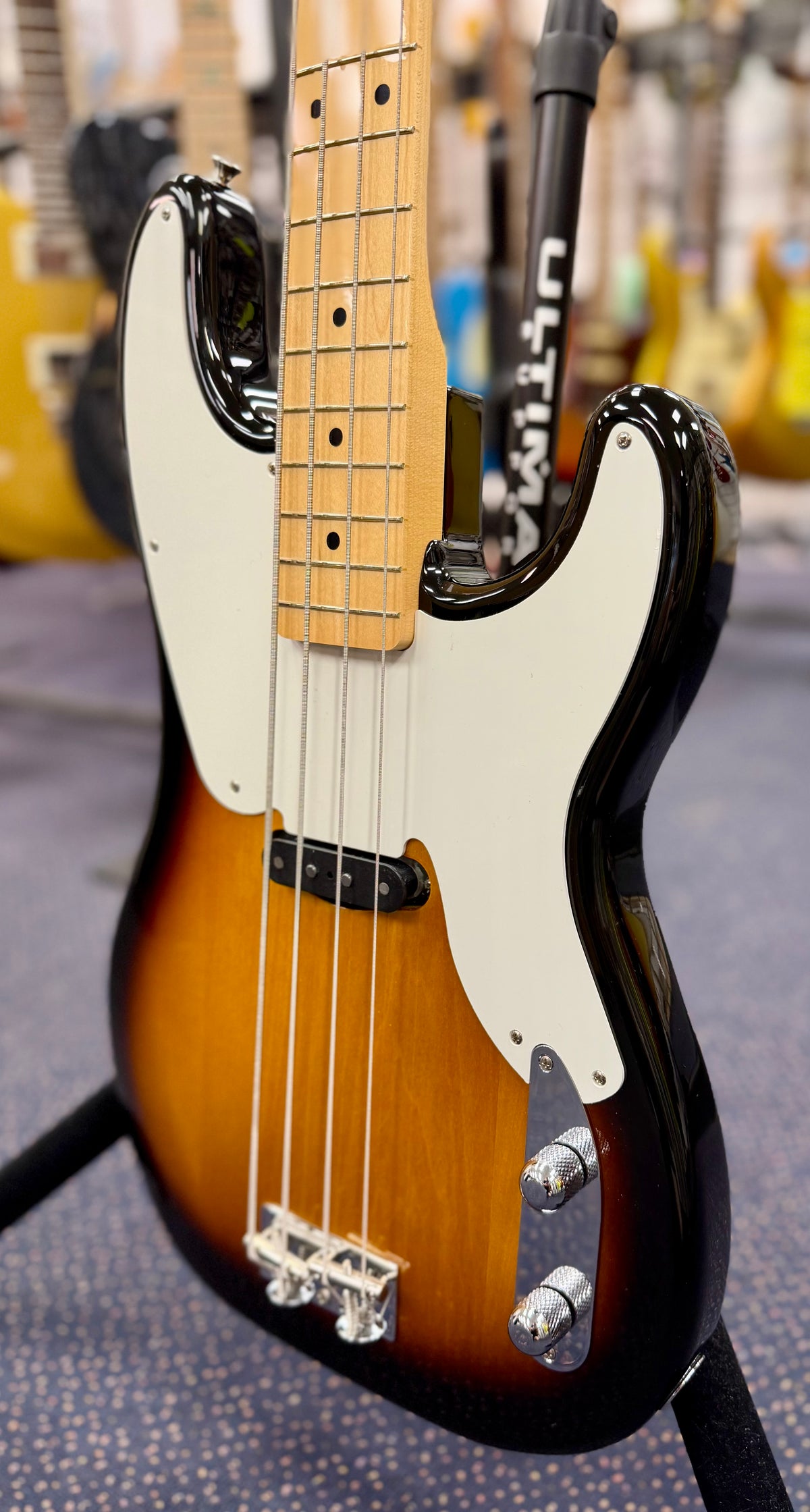 2025 Fender Made in Japan Traditional Original '50s Precision Bass - 2 Color Sunburst W/ Bag (Pre Owned)-Fender-Infinite Music