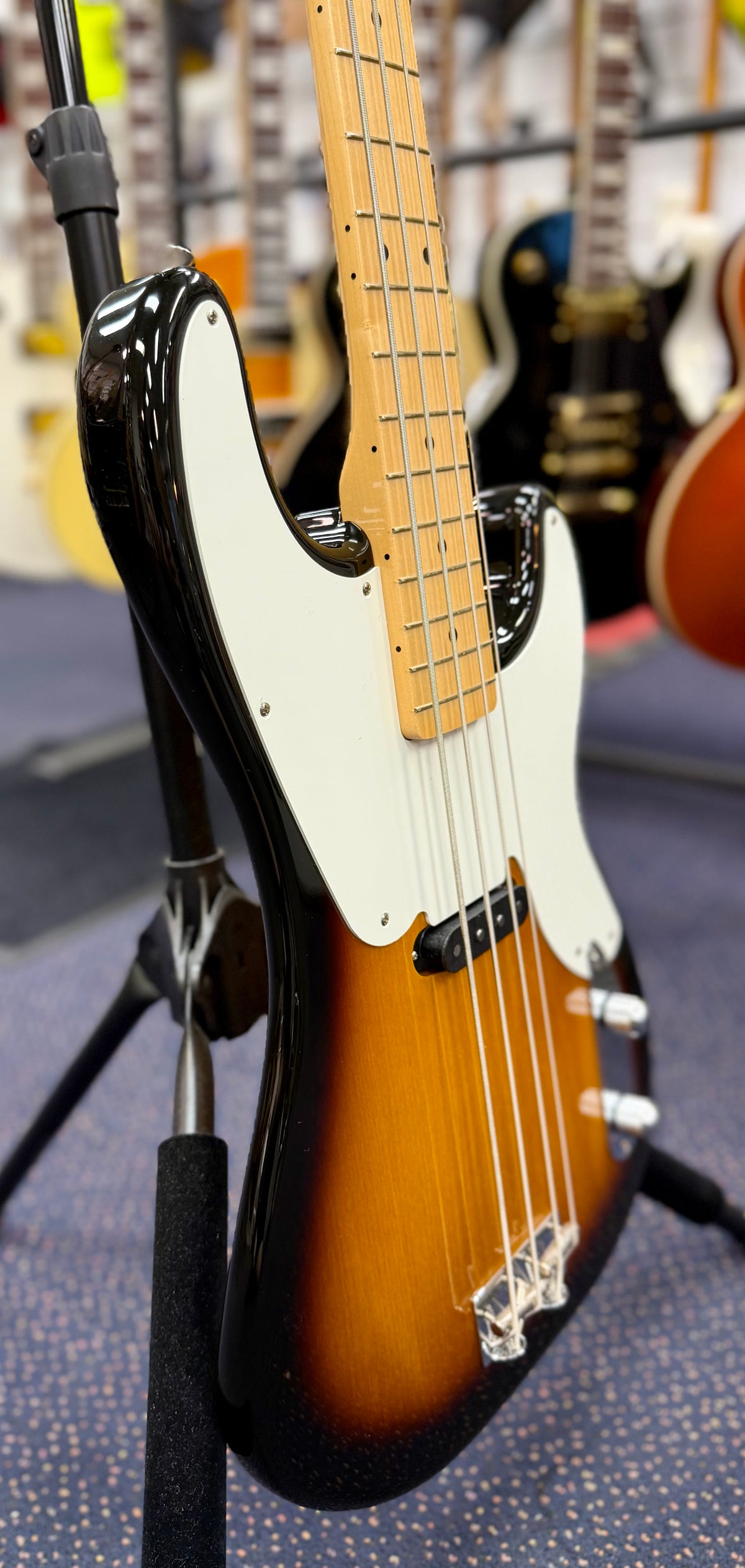 2025 Fender Made in Japan Traditional Original '50s Precision Bass - 2 Color Sunburst W/ Bag (Pre Owned)-Fender-Infinite Music