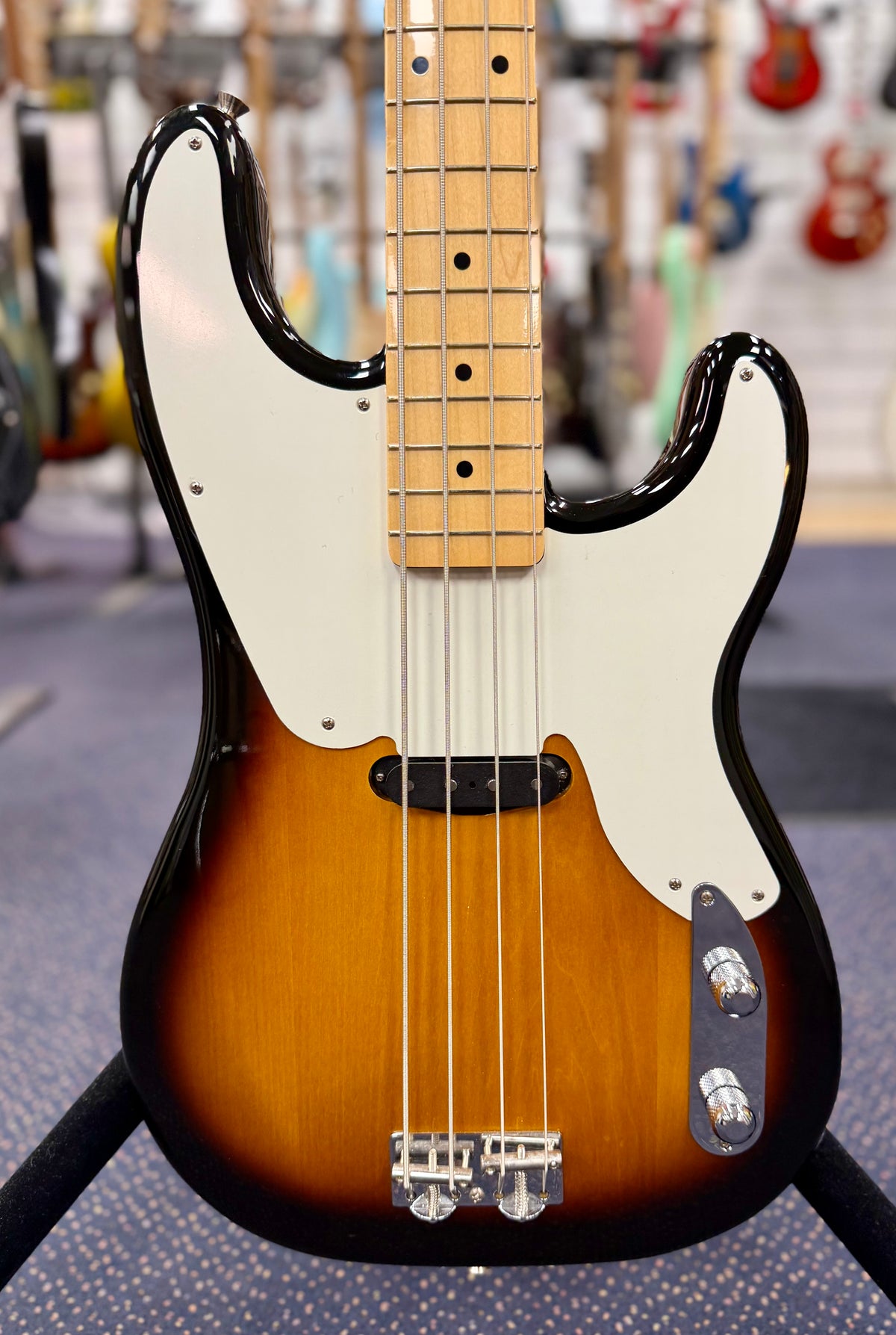 2025 Fender Made in Japan Traditional Original '50s Precision Bass - 2 Color Sunburst W/ Bag (Pre Owned)-Fender-Infinite Music