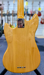 2025 LTD Chilli Beans Maika Mustang Bass - Aged Natural W/- Bag ( Pre Owned )-Fender-Infinite Music