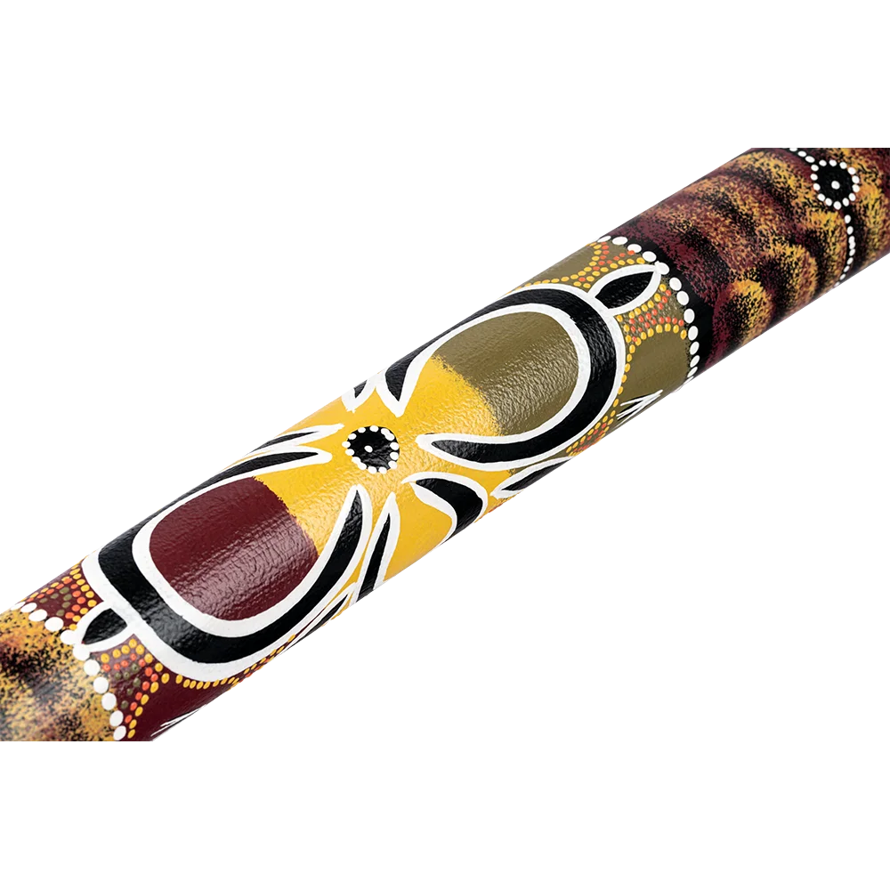 Meinl Percussion RS1BK-XL Rainstick is a 47-inch - black finish with hand-painted dots.