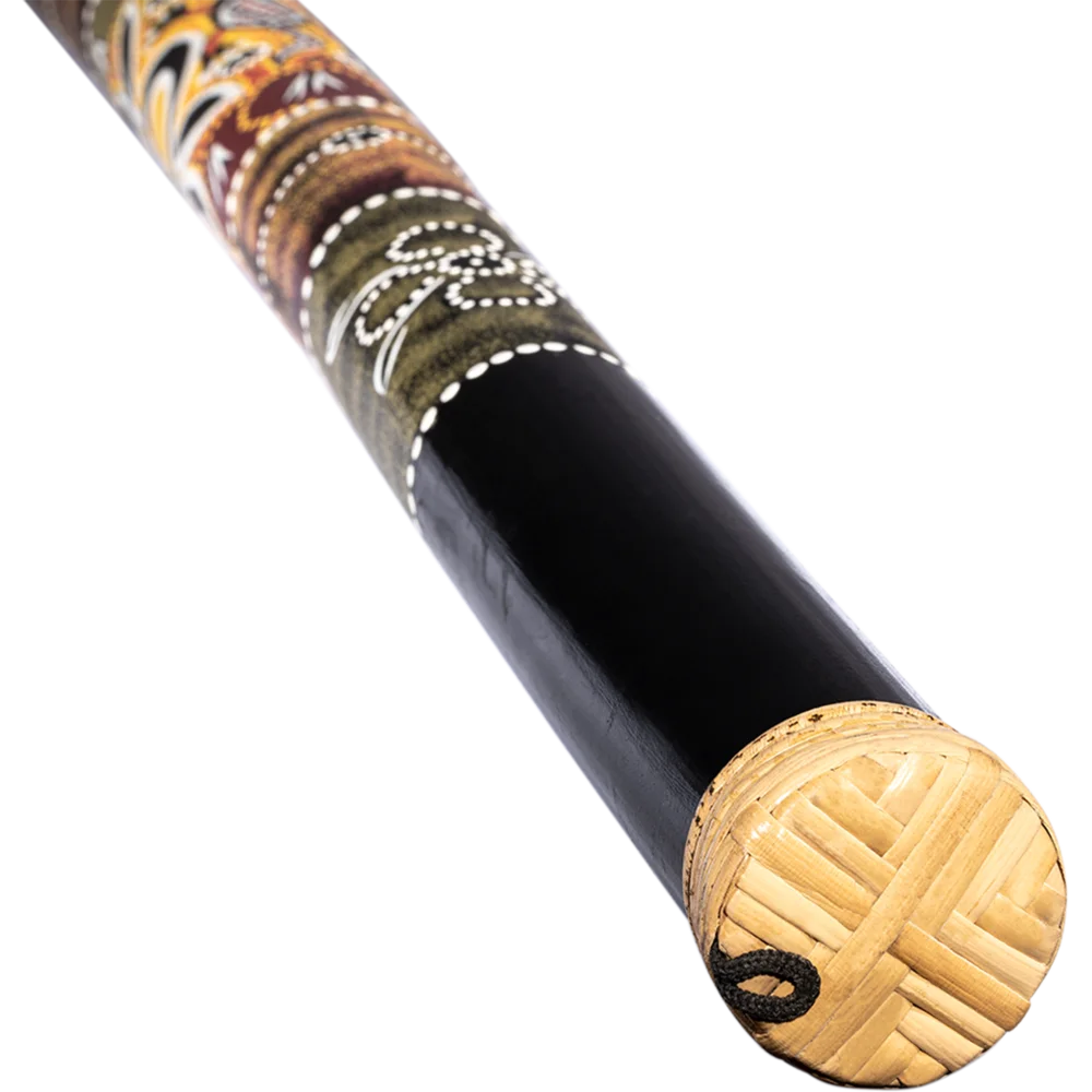 Meinl Percussion RS1BK-XL Rainstick is a 47-inch - black finish with hand-painted dots.