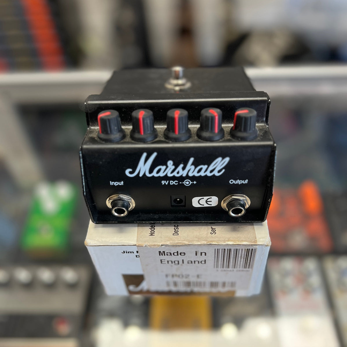 90's Original Marshall Drive Master Pedal W/-Box ( Made In England ) - ( Pre Owned )-Marshall-Infinite Music