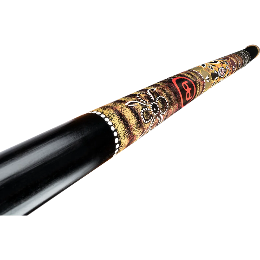 Meinl Percussion RS1BK-XL Rainstick is a 47-inch - black finish with hand-painted dots.