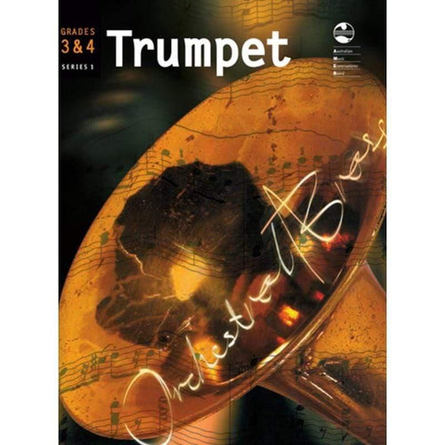 AMEB Trumpet Series 1 - Grades 3 & 4 Orchestral Brass-AMEB-Infinite Music