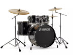 Sonor AQ1 Stage 5 Piece Birch Drum Kit w/2000 Series Hardware - Piano Black AQ1-STAGE-PB  (Cymbals Not Included)