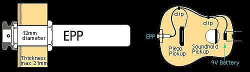 ARTEC EPPPZ Piezo & Active End Pin Jack | BUY ONLINE MUSICAL INSTRUMENTS-ARTEC-Infinite Music