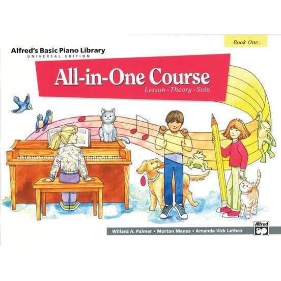 Alfred's Basic All-in-One Course Book 1 Universal Edition-Alfred Basic Piano Library-Infinite Music