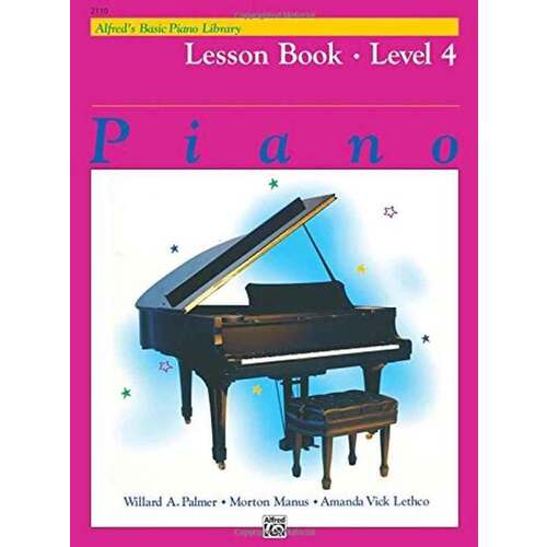 Alfred's Basic Piano Course: Lesson Book 4-Alfred Basic Piano Library-Infinite Music