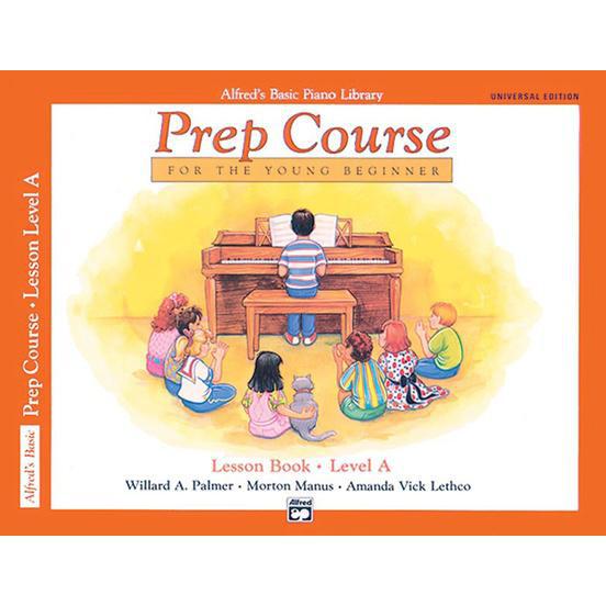 Alfred's Basic Piano Prep Course: Lesson Level A Universal Edition Bk/CD-Alfred Basic Piano Library-Infinite Music