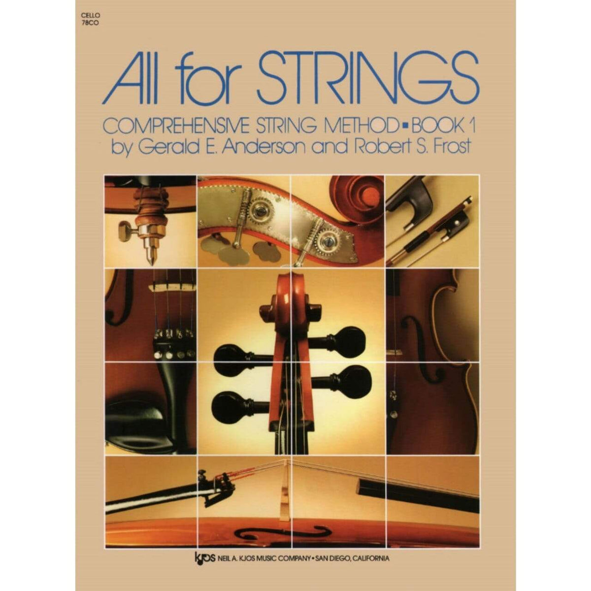 All For Strings Book 1 - Cello-All for Strings-Infinite Music