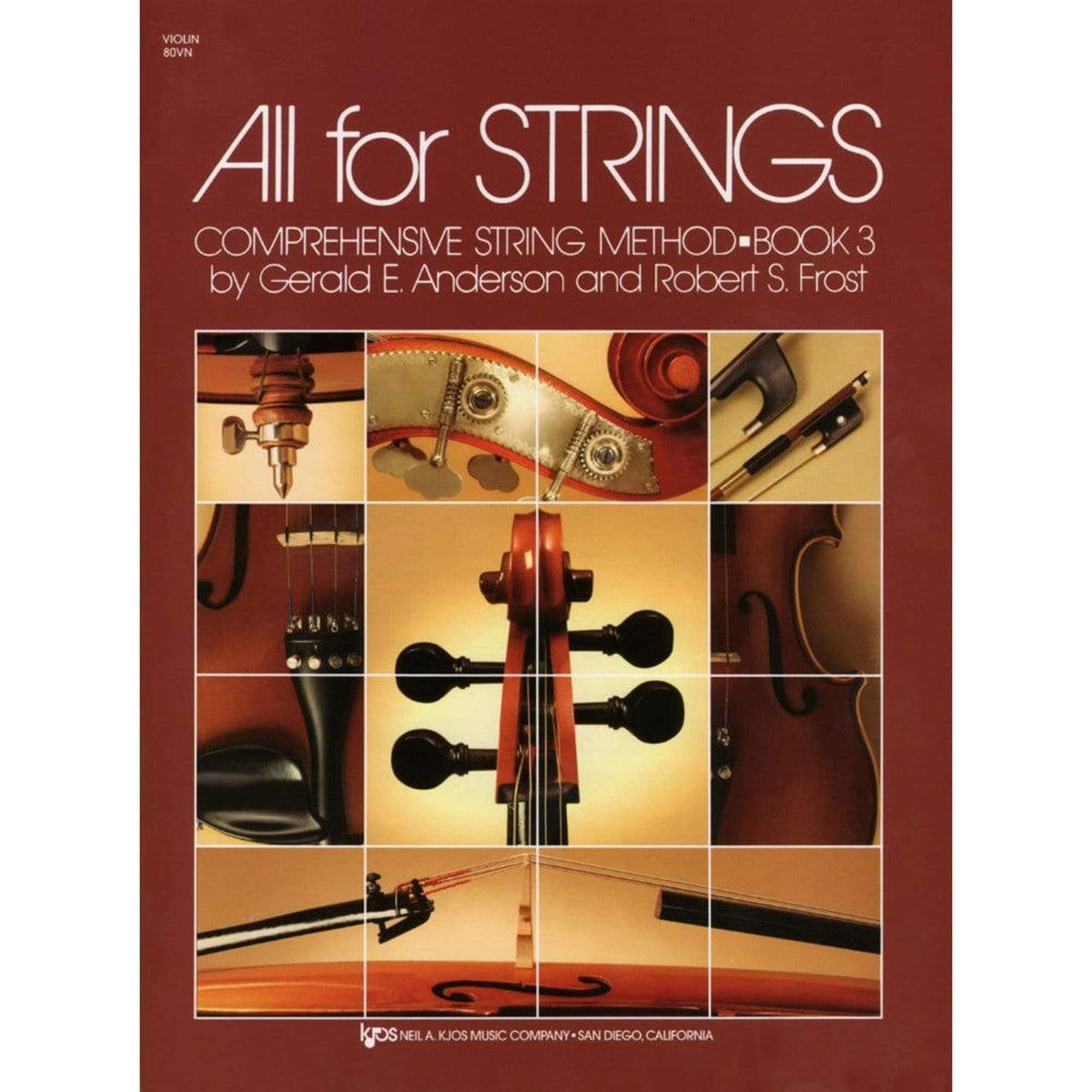 All for Strings Bk 3 - Violin-All for Strings-Infinite Music