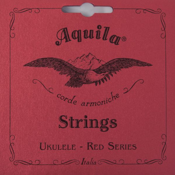 Aquila Red Concert Ukulele String Set - Wound Low G-Aquila-Infinite Music