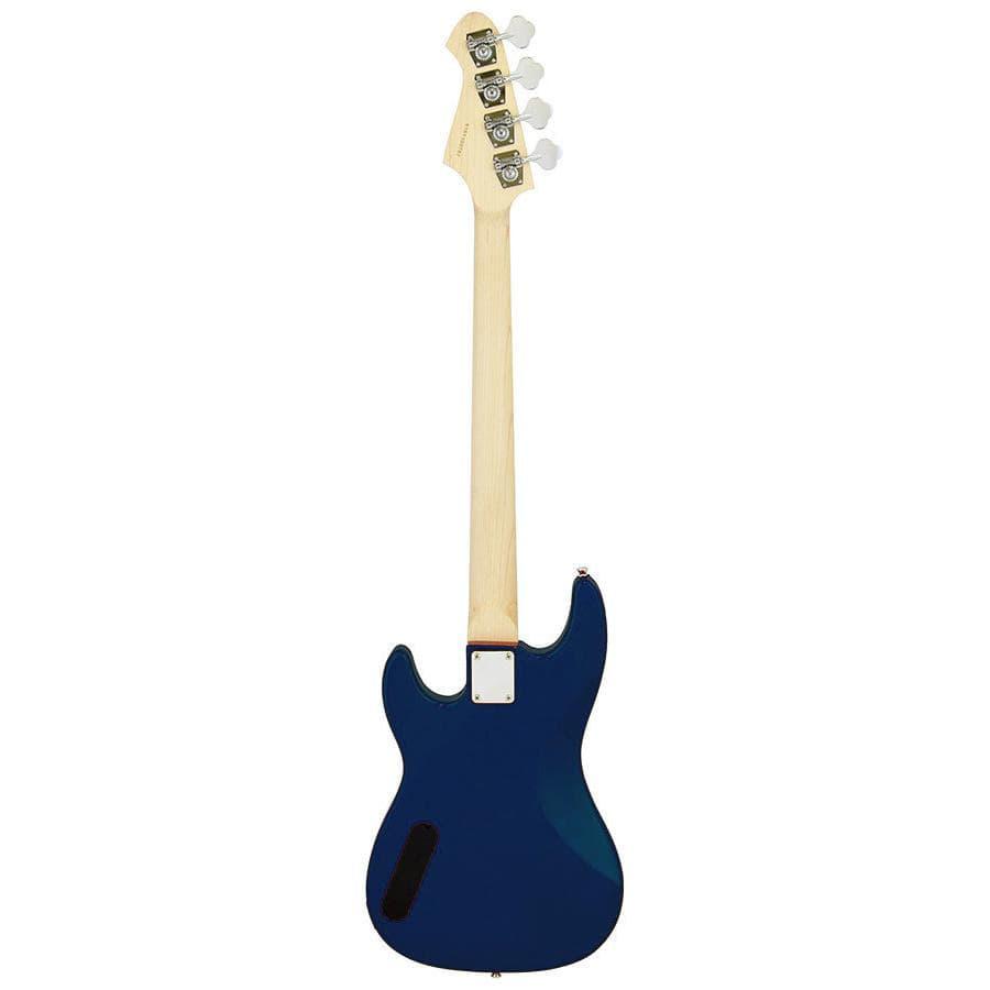 Aria STB-PJ Series Electric Bass Guitar - Metallic Blue-Aria-Infinite Music