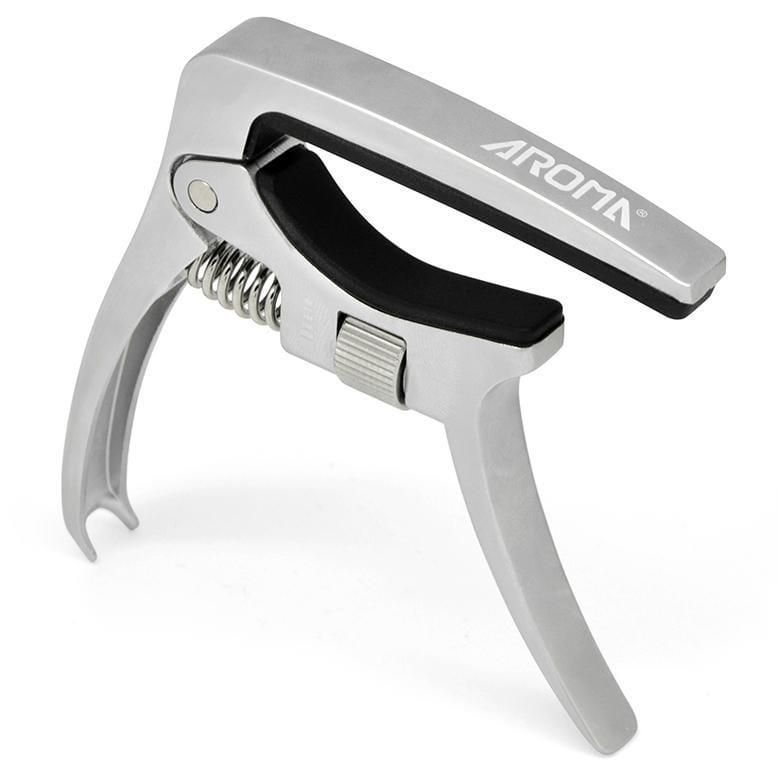 Aroma AC30 Silver Acoustic/Electric Capo |Online Music Store Australia-Aroma-Infinite Music
