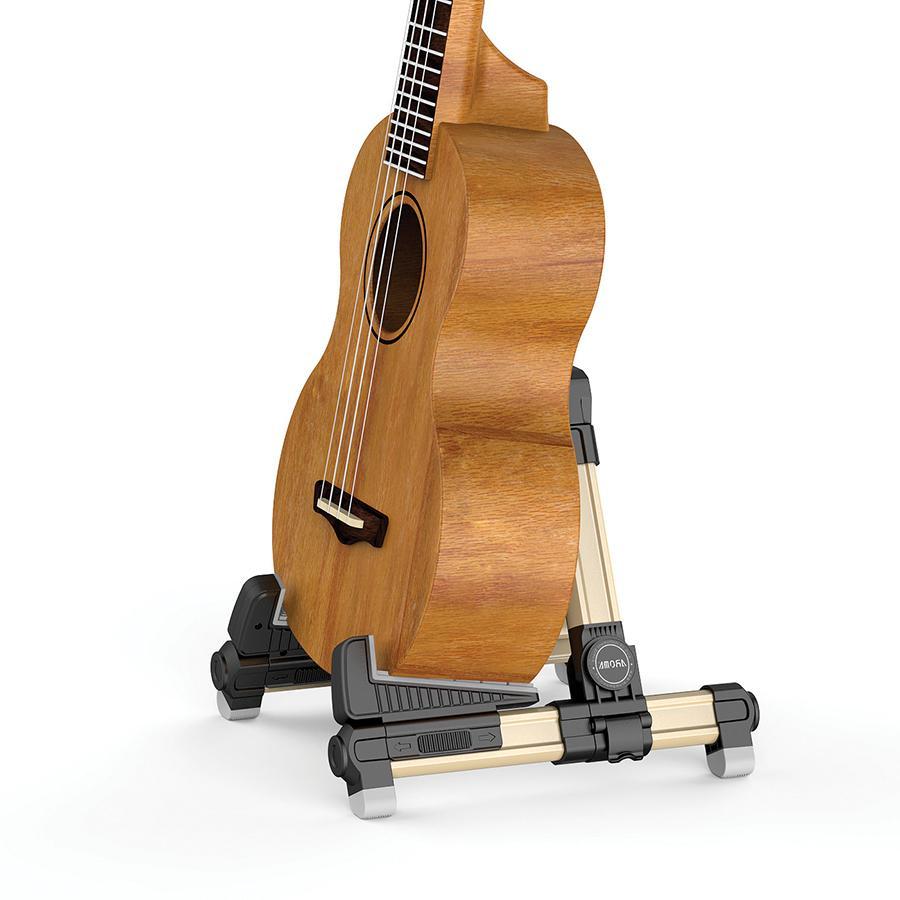 Aroma AUS08 Gold Ukulele/Mandolin/Violin Stand-Aroma-Infinite Music