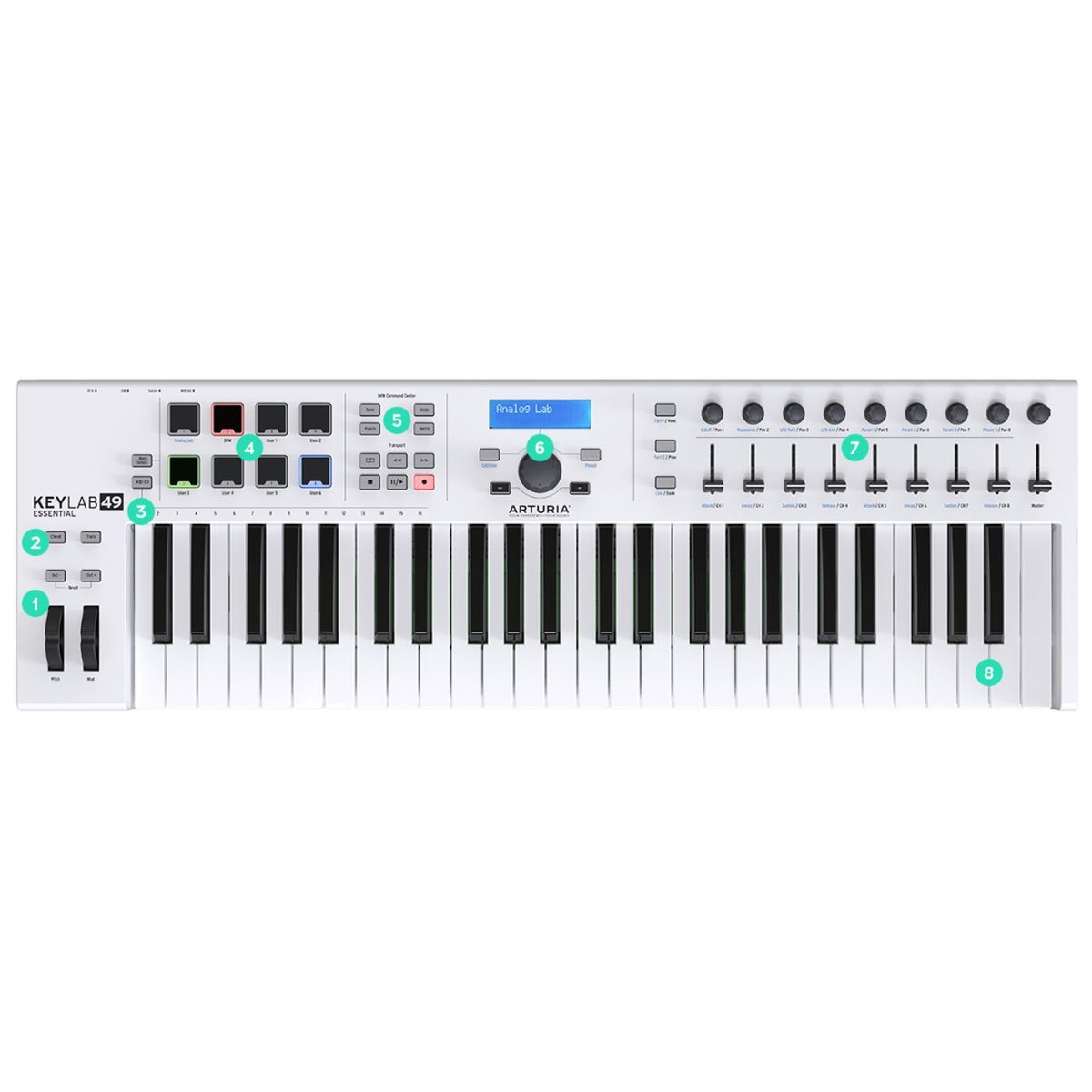 Arturia KeyLab Essential 49 MIDI Controller Keyboard-Arturia-Infinite Music