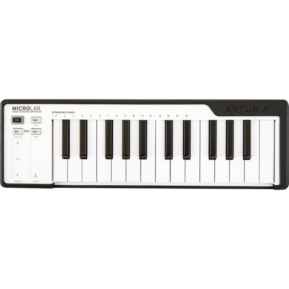 Arturia MicroLab 25-Key Keyboard Controller - Black-Arturia-Infinite Music