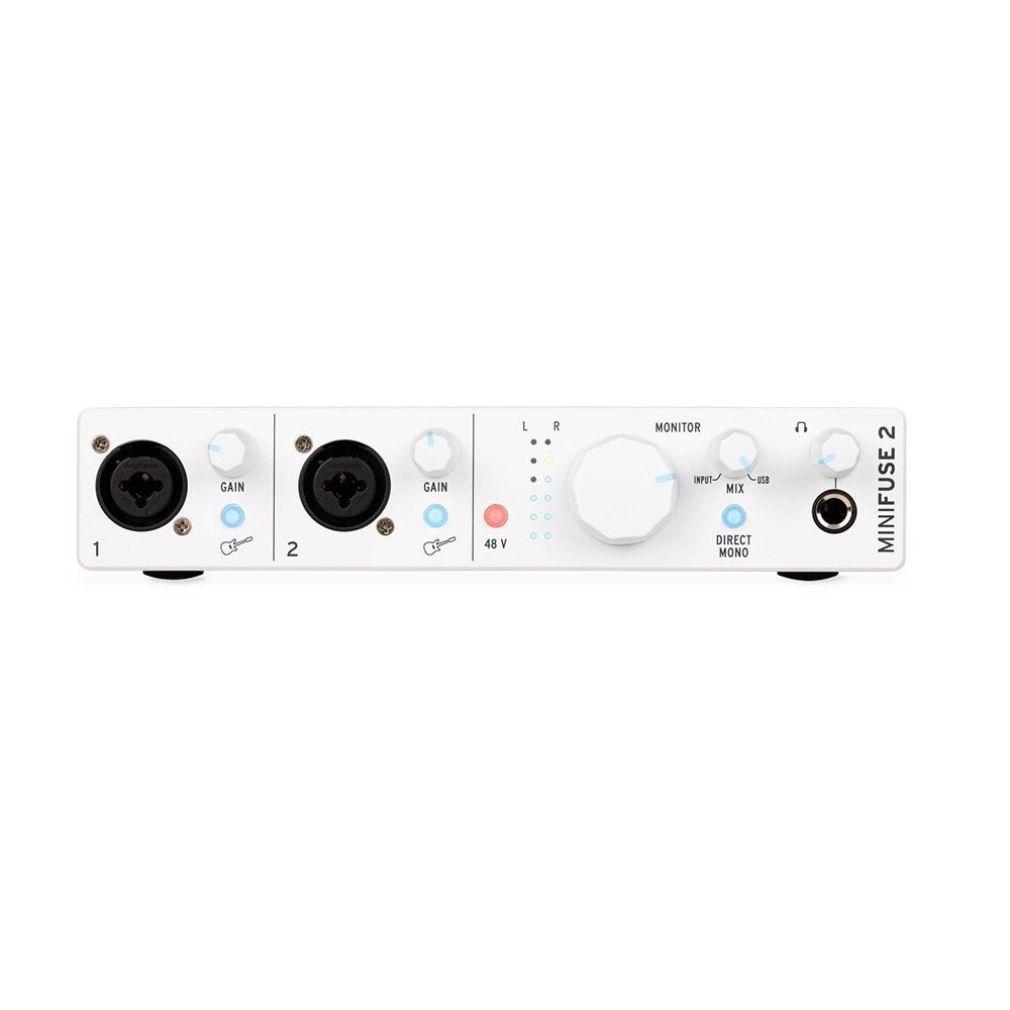 Arturia MiniFuse 2 USB Audio Interface - White-Arturia-Infinite Music