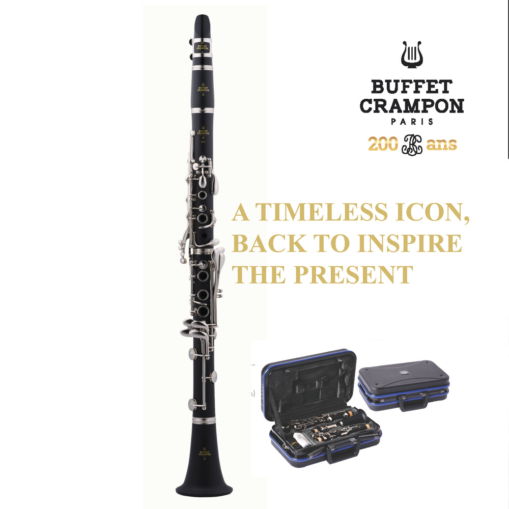 Buffet B12 B Flat Clarinet in ABS Hard Case (BC2540N-5-0ABS)