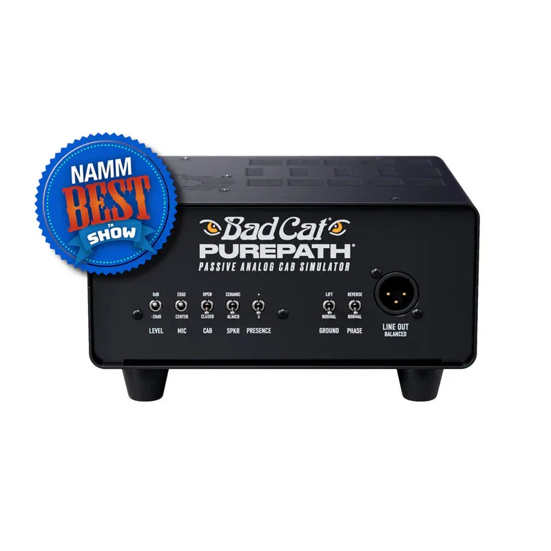 Bad Cat PurePath Passive Analog DI / Cab Simulator Pure Path-Bad Cat-Infinite Music
