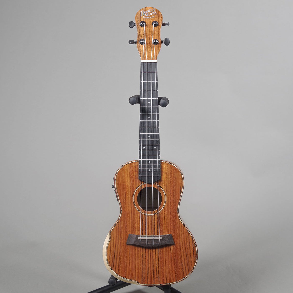 Barnes & Mullins Concert Ukulele with Pickup - Walnut-Barnes & Mullins-Infinite Music