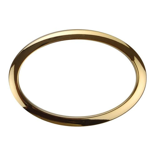 Bass Drum O's 6" Bass Drum Port Rings Oval Brass-Bass Drum O's-Infinite Music