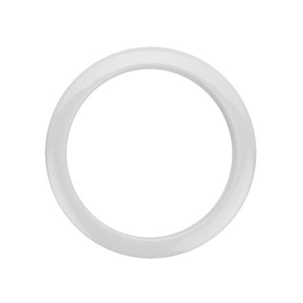 Bass Drum O's 6" White Bass Drum Port Rings-Bass Drum O's-Infinite Music