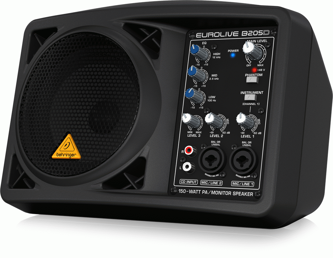 Behringer Eurolive B205D Active 5" PA Speaker-Behringer-Infinite Music
