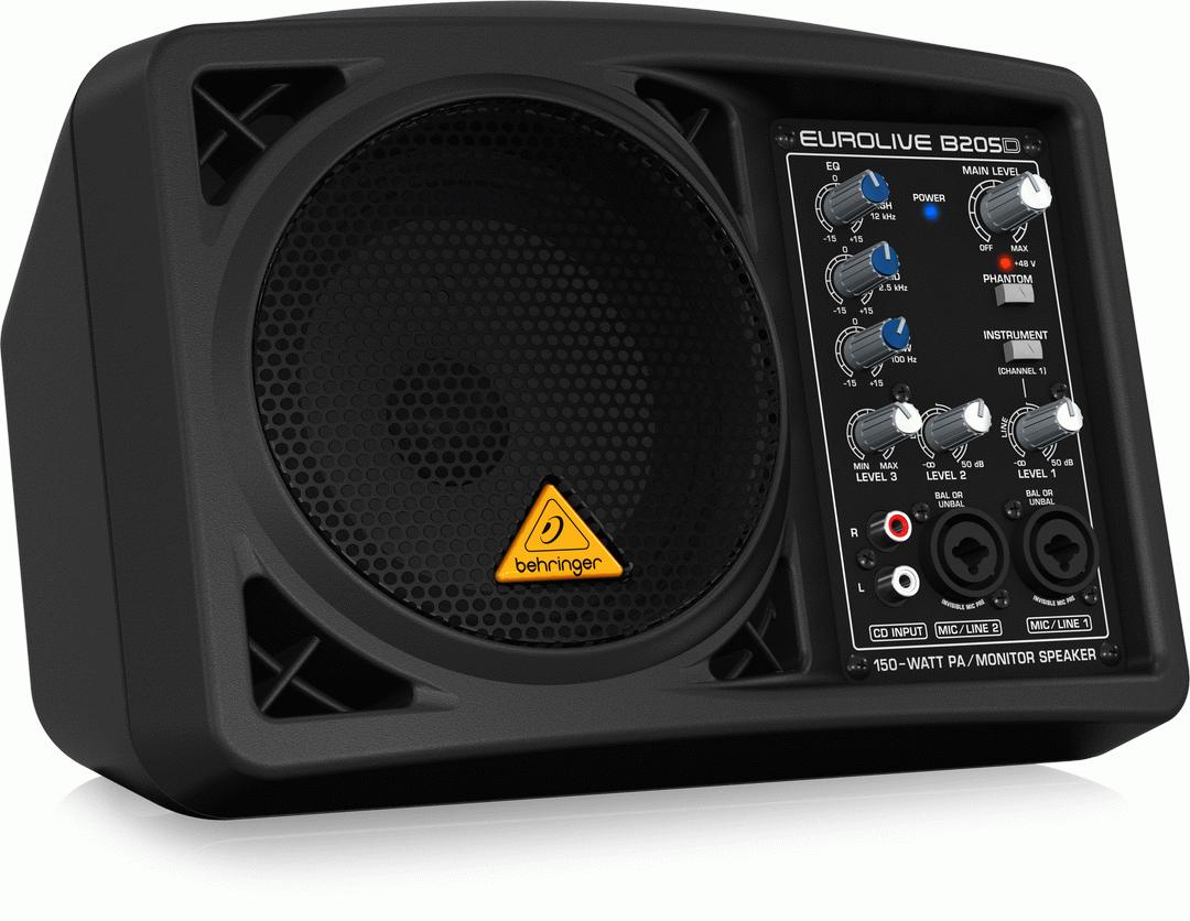 Behringer Eurolive B205D Active 5" PA Speaker-Behringer-Infinite Music