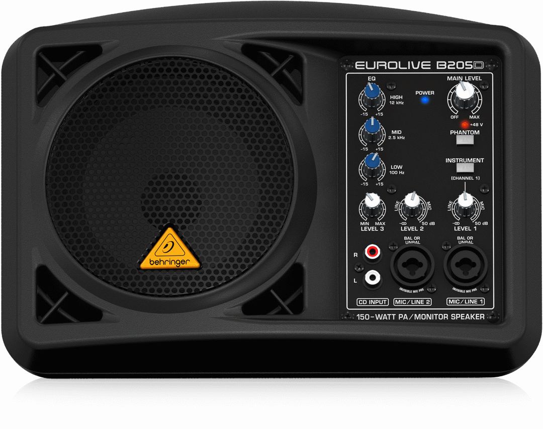 Behringer Eurolive B205D Active 5" PA Speaker-Behringer-Infinite Music