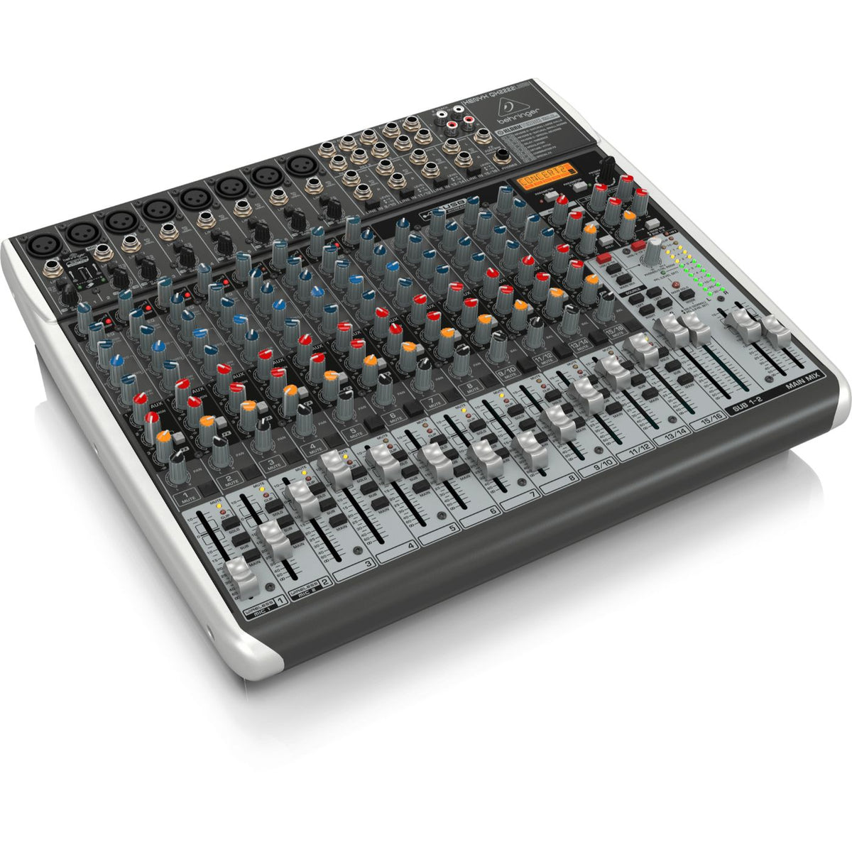 Behringer XENYX QX2222USB Analog Mixer with Effects-Behringer-Infinite Music
