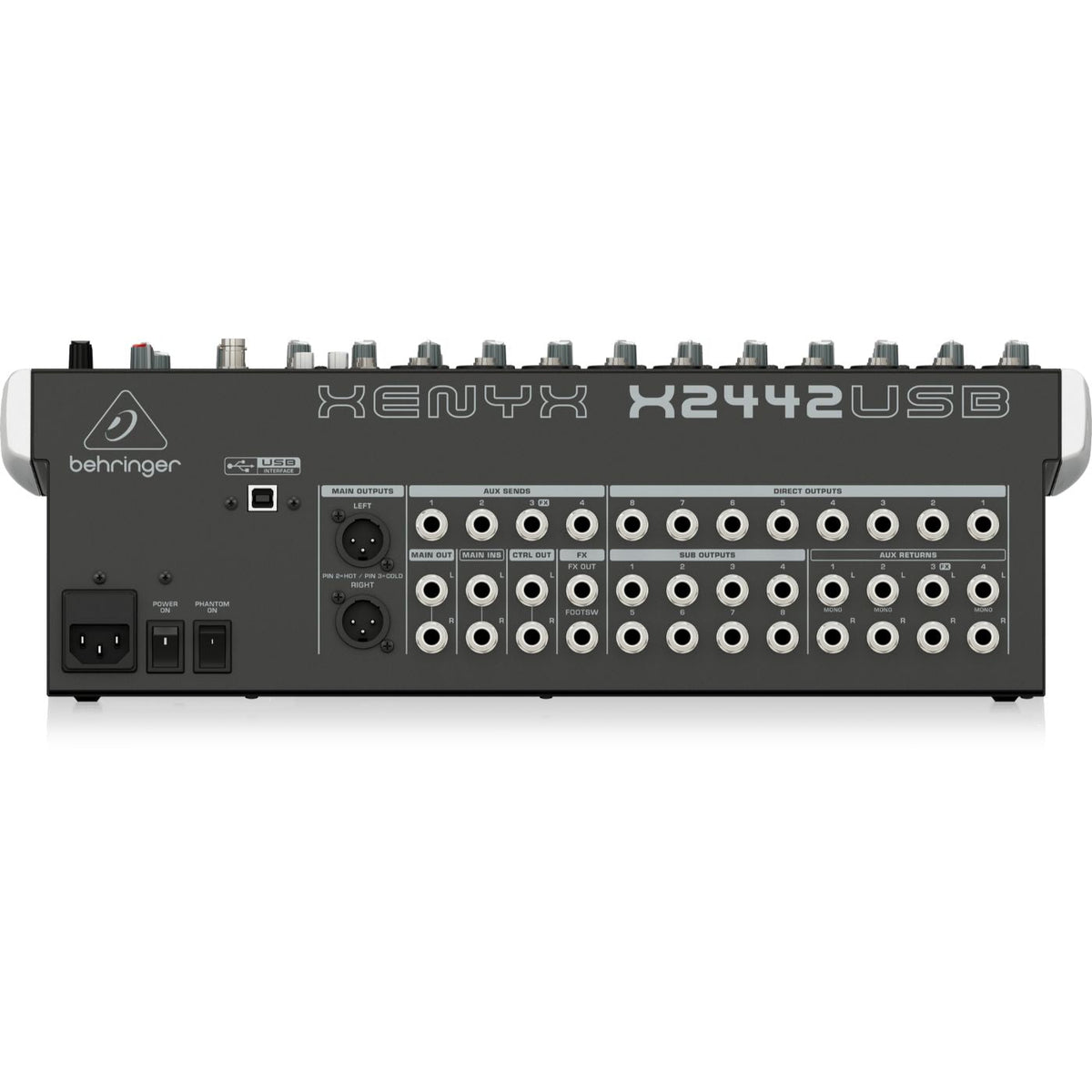 Behringer XENYX X2442USB Analog Mixer with Effects-Behringer-Infinite Music