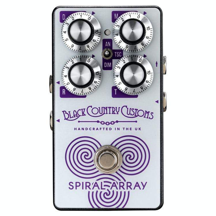 Black Country Customs Spiral Array Chorus Pedal-Laney-Infinite Music