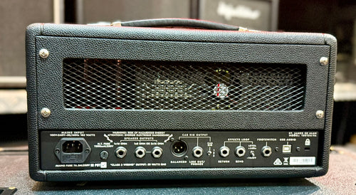 Blackstar St. James 50 6L6 Head 50w W/-Padded soft cover & Footswitch ( Pre Owned )-Blackstar-Infinite Music