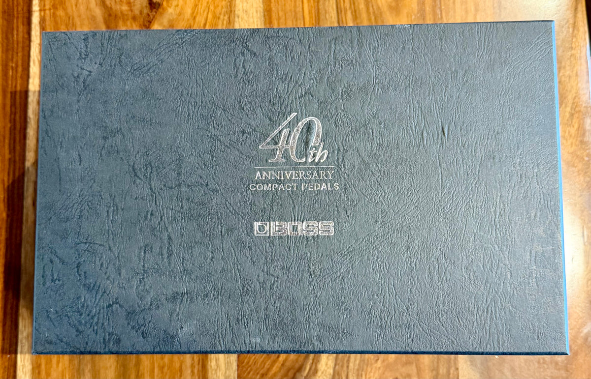 Boss 40th Anniversary Compact Pedal Box Set LTD to 1500 units Worldwide - Japan 2017- ( Pre Owned...All packaging...Mint -Unused) 1272-Boss-Infinite Music