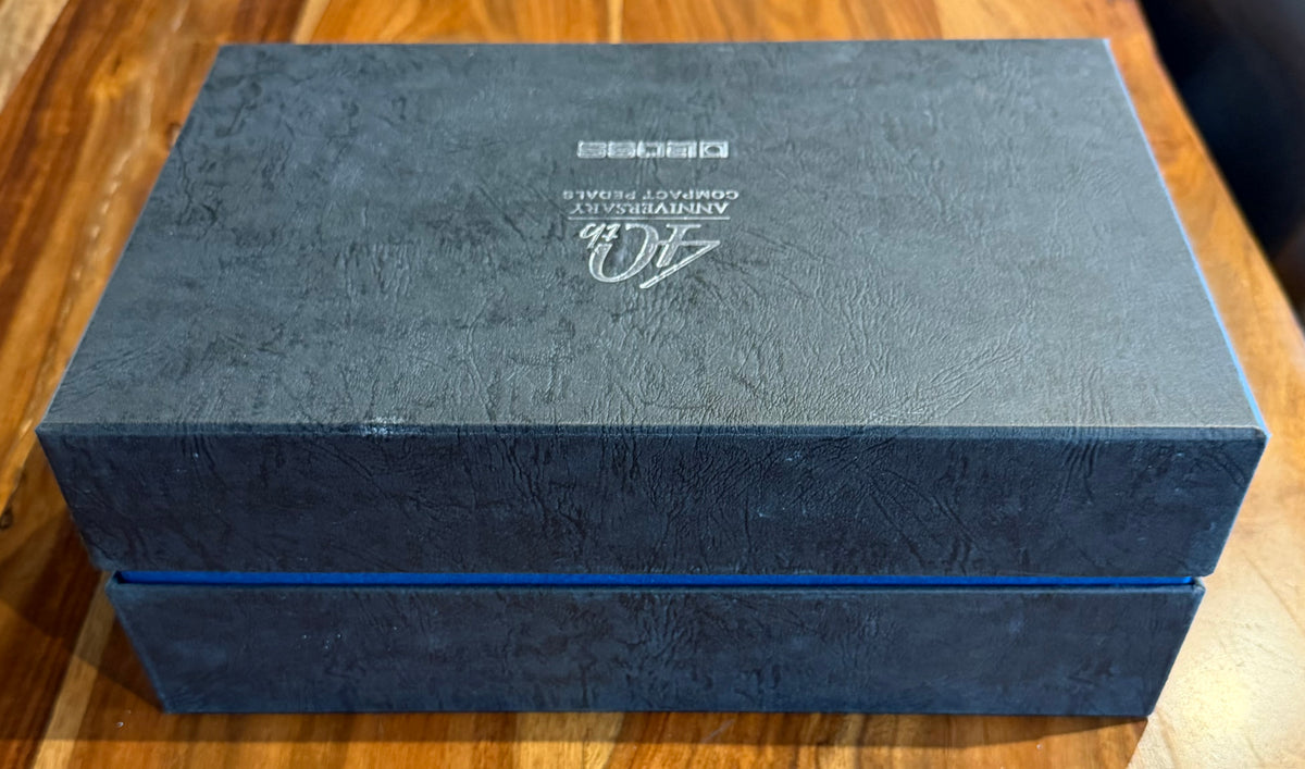 Boss 40th Anniversary Compact Pedal Box Set LTD to 1500 units Worldwide - Japan 2017- ( Pre Owned...All packaging...Mint -Unused) 1272-Boss-Infinite Music