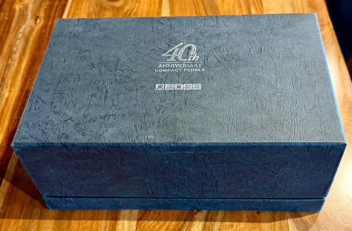 Boss 40th Anniversary Compact Pedal Box Set LTD to 1500 units Worldwide - Japan 2017- ( Pre Owned...All packaging...Mint -Unused) 1272-Boss-Infinite Music