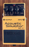 Boss AC-2 Acoustic Simulator Pedal- Taiwan - Dec 2003 (Pre Owned...In Box) FR73543-Boss-Infinite Music
