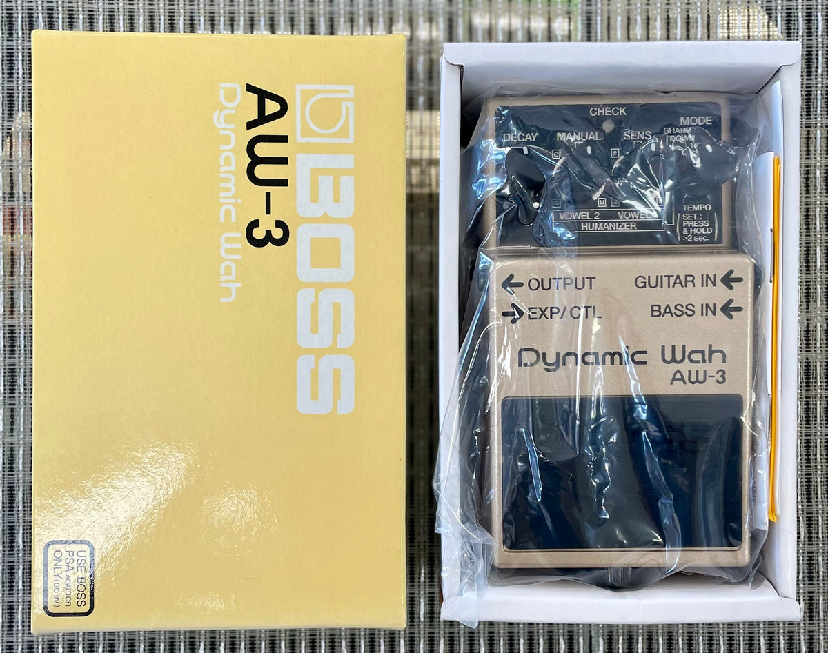 Boss AW-3 Dynamic Wah Pedal- Taiwan -November 2013 ( As new - IN BOX) ( Pre Owned) F6D1631-Boss-Infinite Music