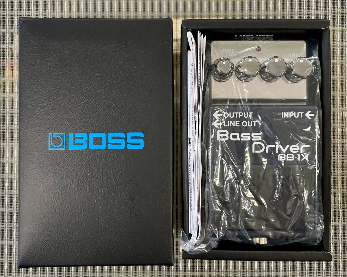 Boss BB-1X Bass Driver Pedal- Taiwan -September 2022 ( As new - IN BOX) ( Pre Owned) Z0F2952-Boss-Infinite Music