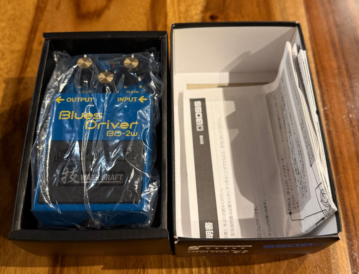 Boss BD-2W Blues Driver Pedal - Taiwan - July 2022 ( Pre Owned... With Box...Mint) AOF0033-Boss-Infinite Music