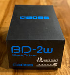 Boss BD-2W Blues Driver Pedal - Taiwan - July 2022 ( Pre Owned... With Box...Mint) AOF0033-Boss-Infinite Music