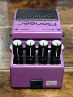 Boss BF-2 Flanger Pedal- Taiwan - November 1994 - Orange Label ( NO BOX) ( Pre Owned )-Boss-Infinite Music