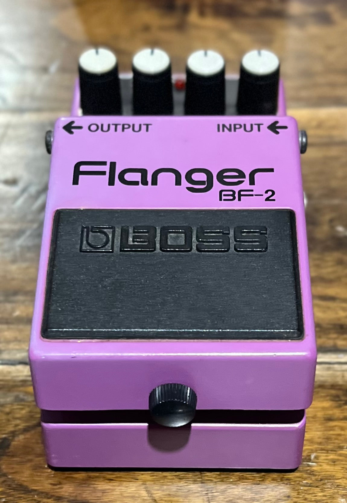 Boss BF-2 Flanger Pedal- Taiwan - November 1994 - Orange Label ( NO BOX) ( Pre Owned )-Boss-Infinite Music