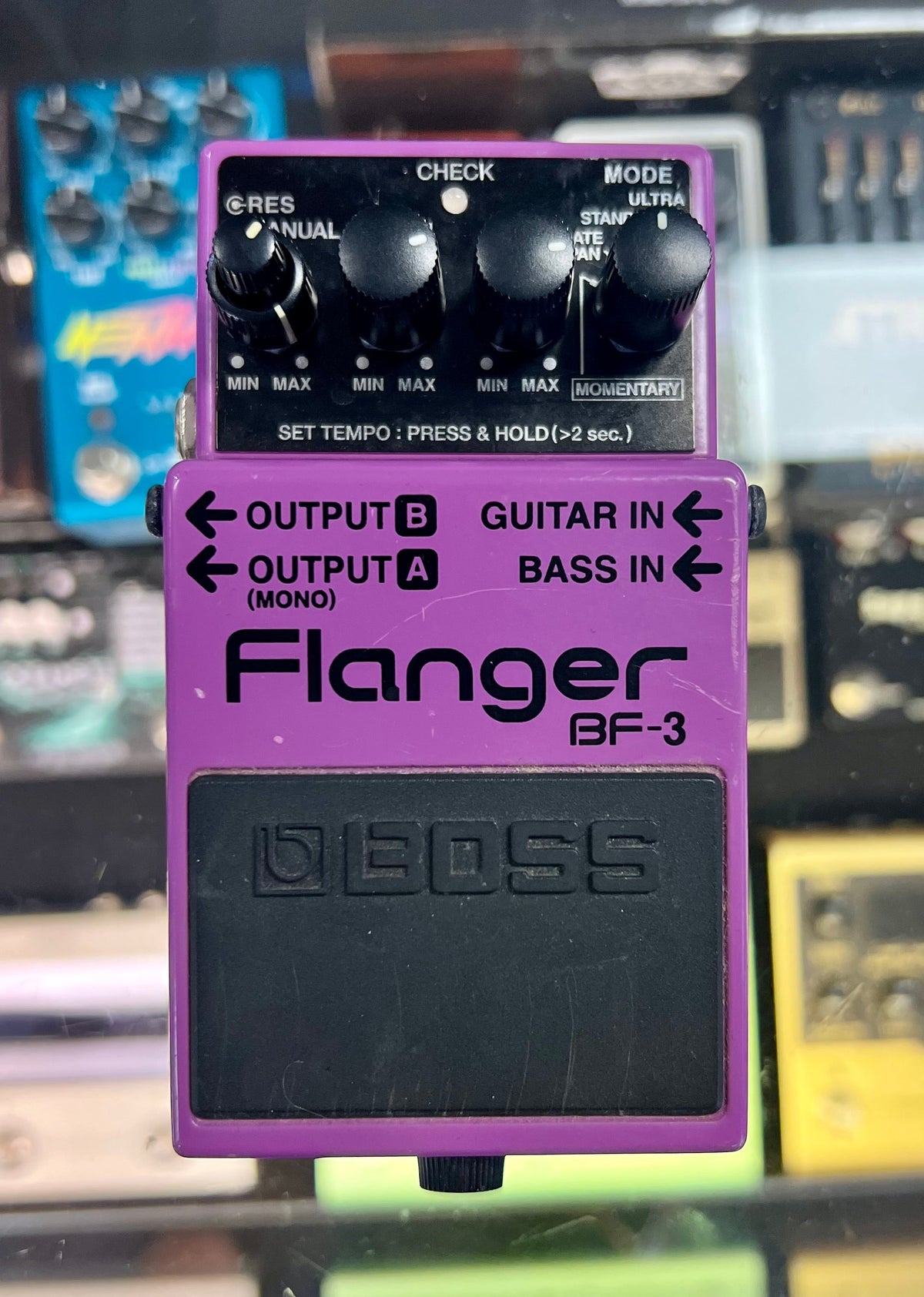 Boss BF-3 Flanger Guitar Pedal (Pre Owned)-Boss-Infinite Music