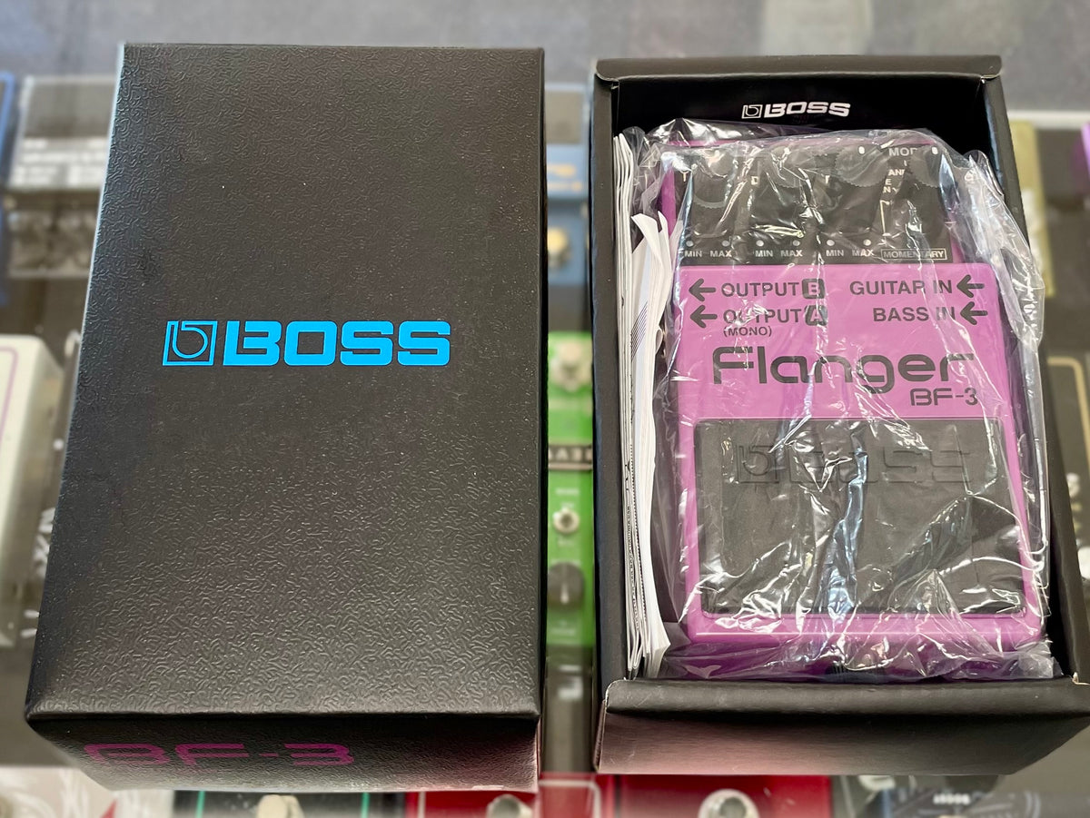 Boss BF-3 Flanger Pedal- Taiwan -August 2015 ( As new - IN BOX) ( Pre Owned) J7F7249-Boss-Infinite Music