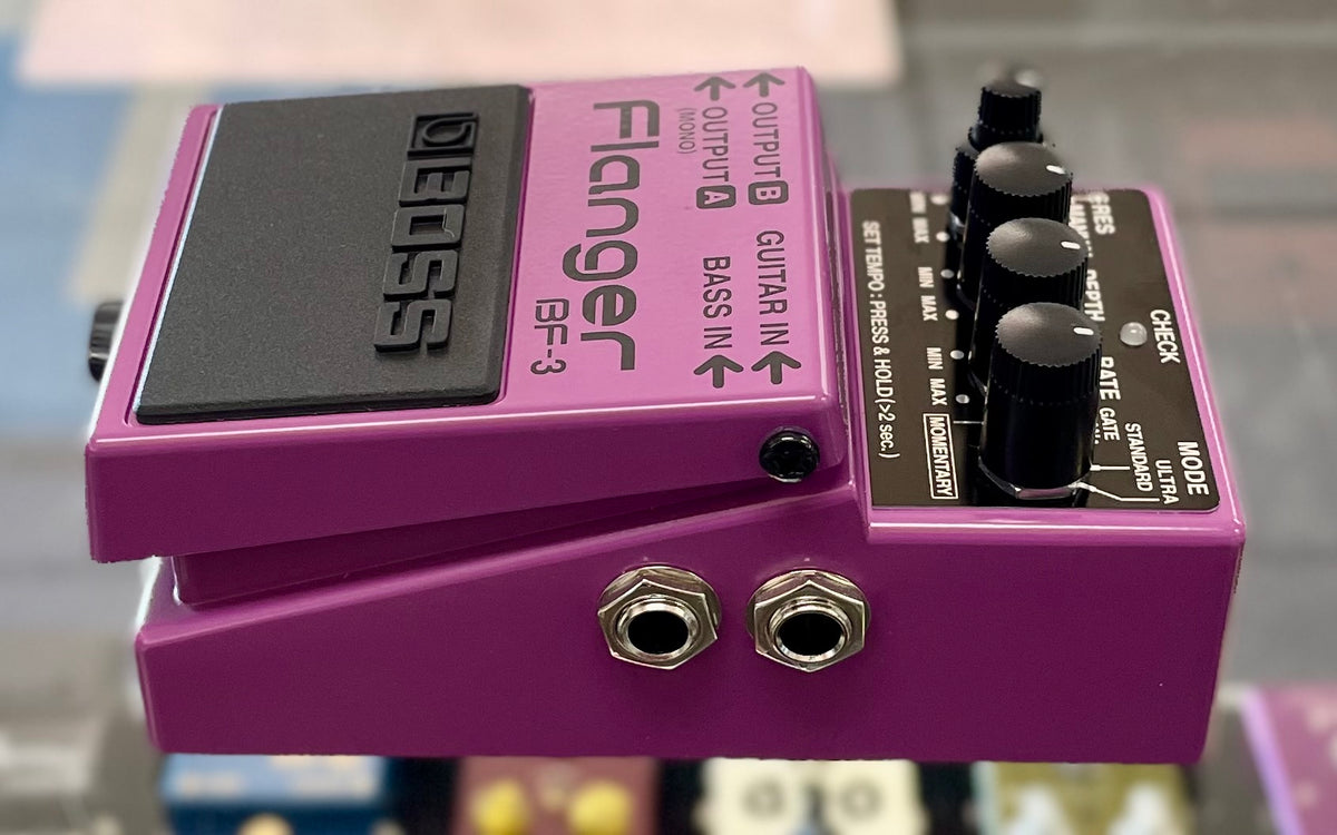 Boss BF-3 Flanger Pedal- Taiwan -August 2015 ( As new - IN BOX) ( Pre Owned) J7F7249-Boss-Infinite Music
