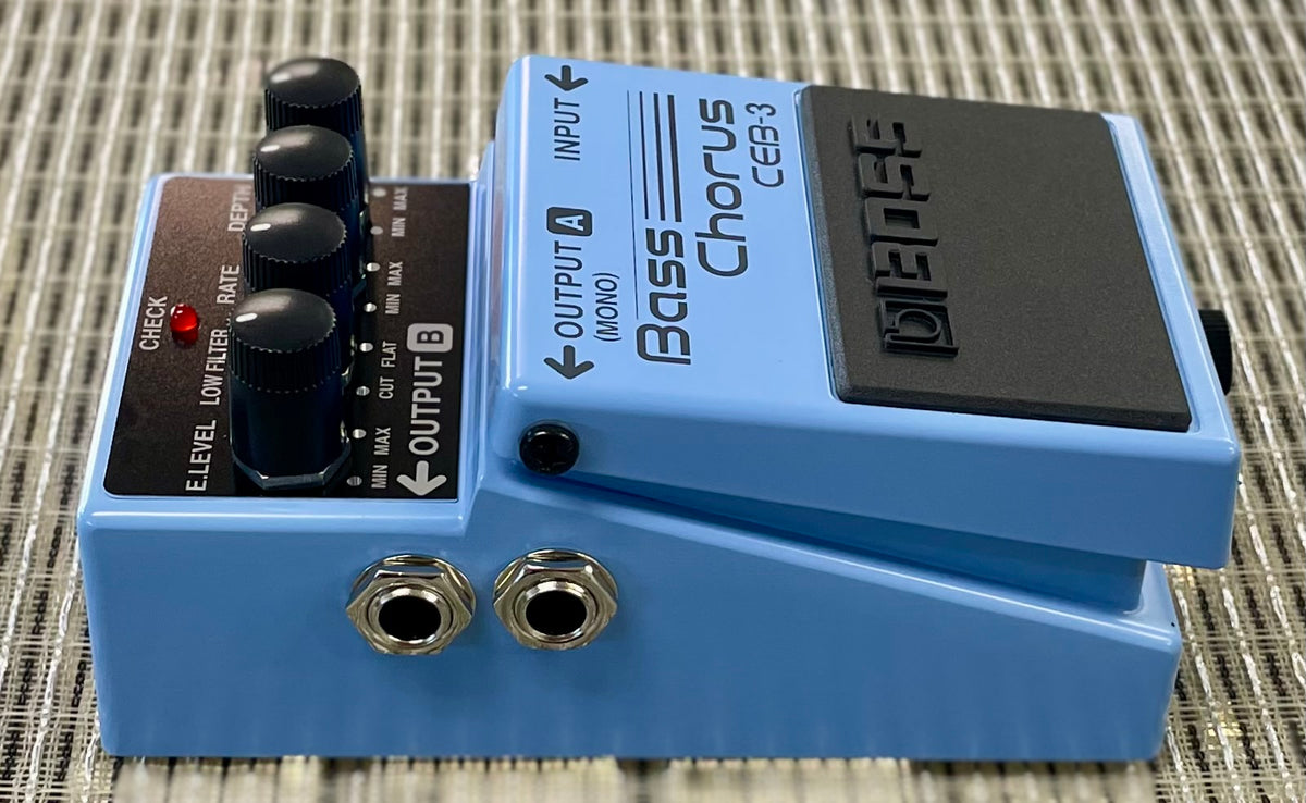 Boss CEB-3 Bass Chorus Pedal- Taiwan -January 2016 ( As new - IN BOX) ( Pre Owned) I2G3664-Boss-Infinite Music